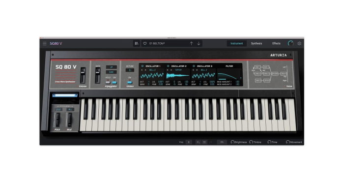 Plugin sintetizator Arturia SQ80 V [6]