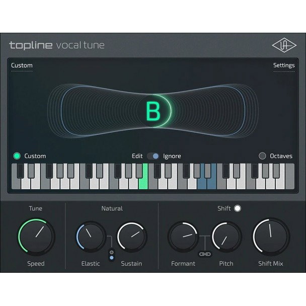 Plugin Universal Audio UAD Topline Vocal Tune [3]