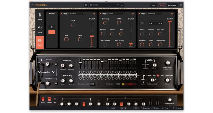 Plugin vocoder Arturia Vocoder V [5]