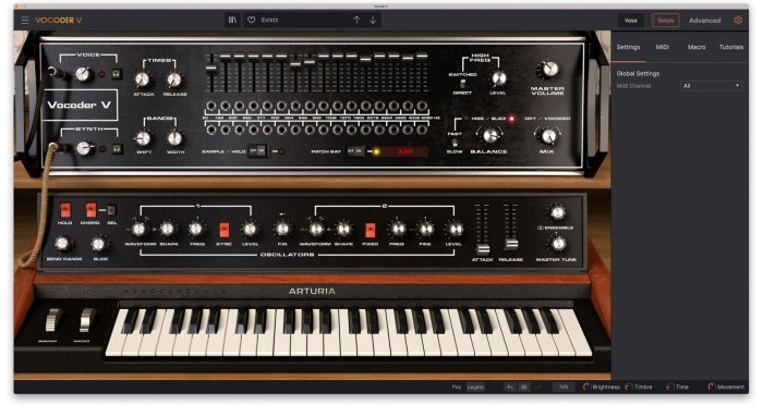 Plugin vocoder Arturia Vocoder V [8]