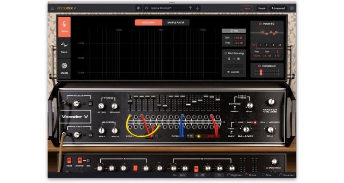 Plugin vocoder Arturia Vocoder V [2]