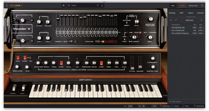 Plugin vocoder Arturia Vocoder V [6]