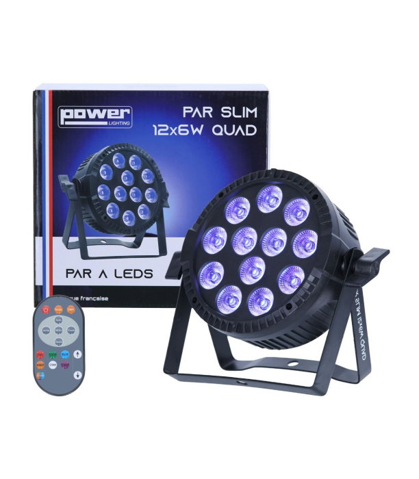 Power Lighting PAR Slim 12x6W QUAD [8]