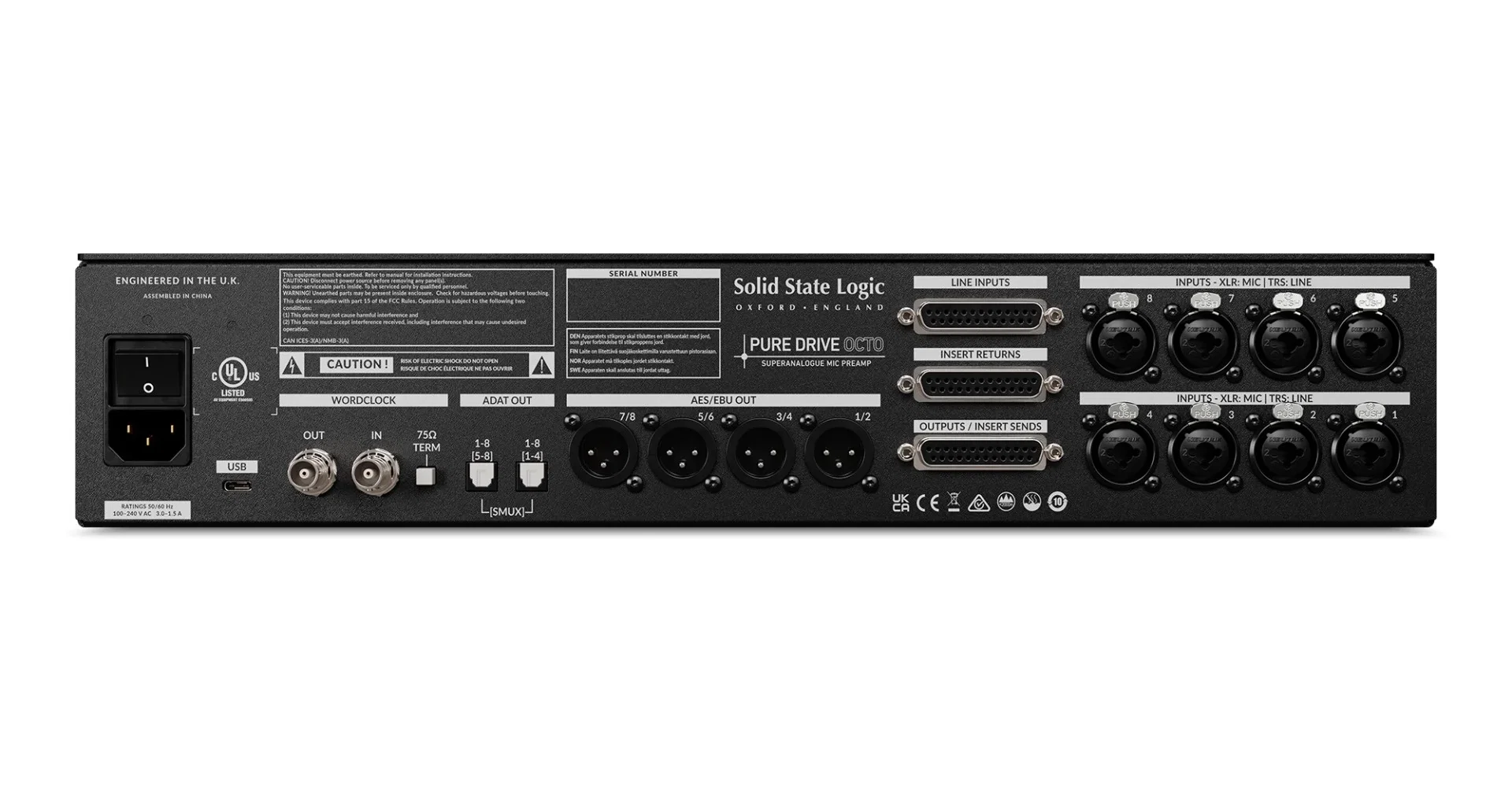 Preamplificator SSL PURE DRIVE OCTO [4]