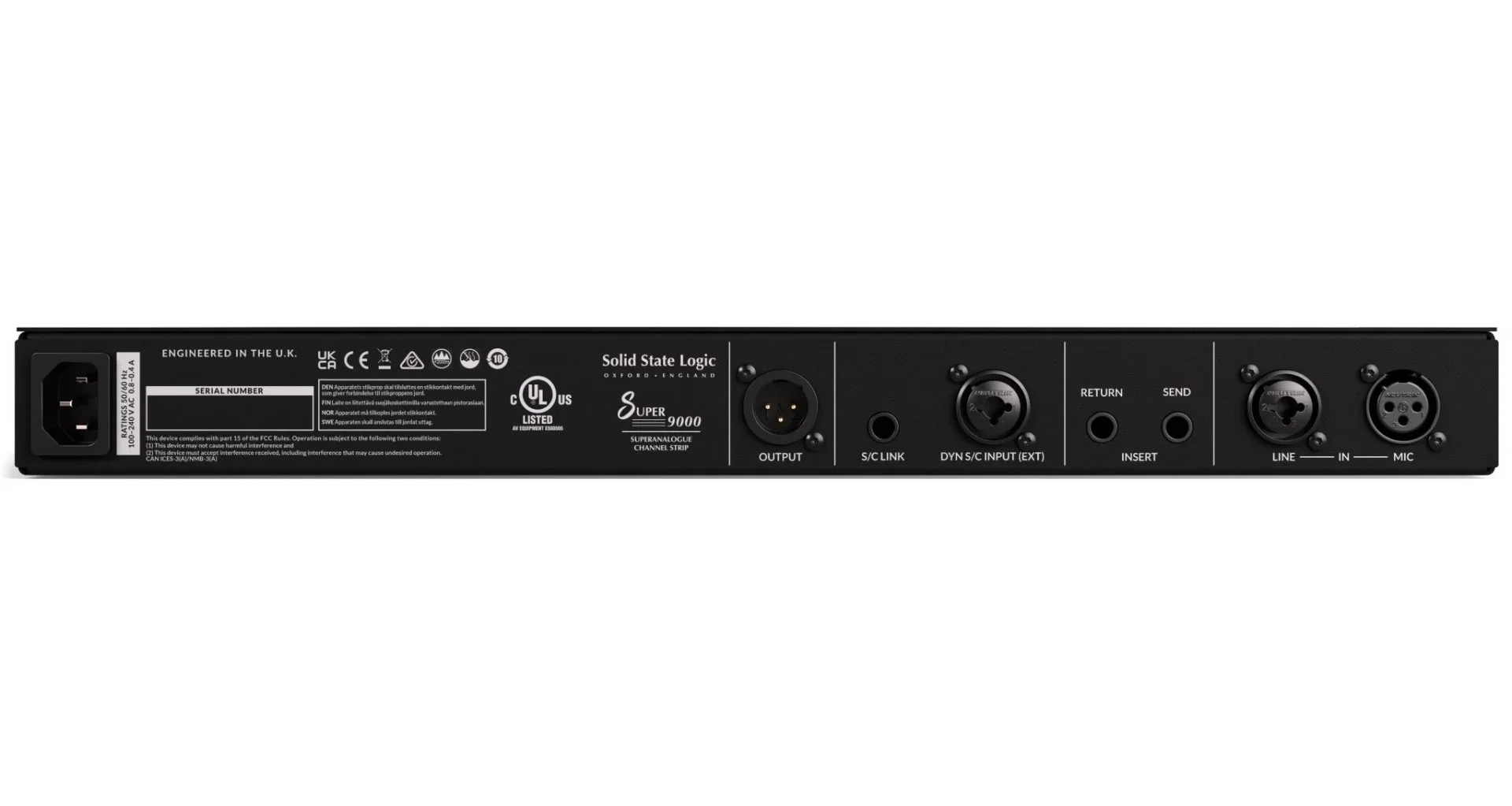 Procesor SSL Super 9000 Channel Strip [4]