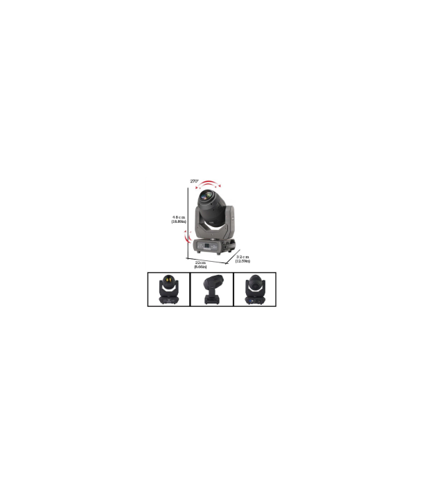 Profixx A 250L LED SPOT Moving Head [3]