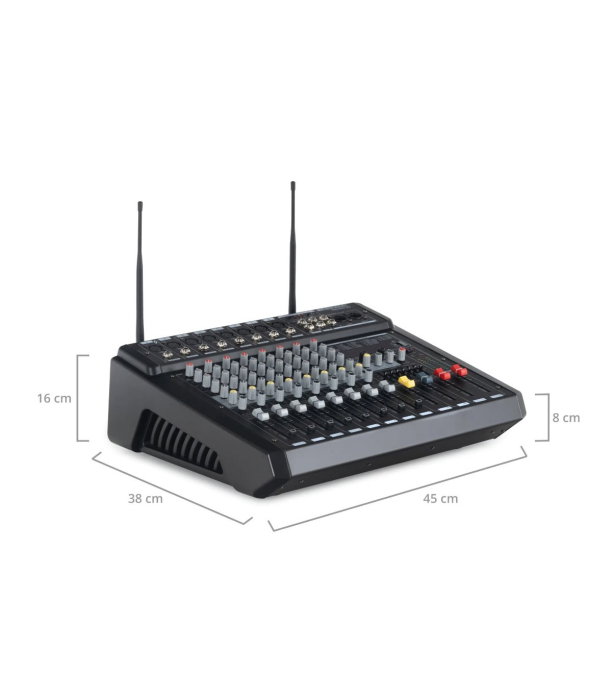 Pronomic Powermake 800 with Wireless Microphones [11]
