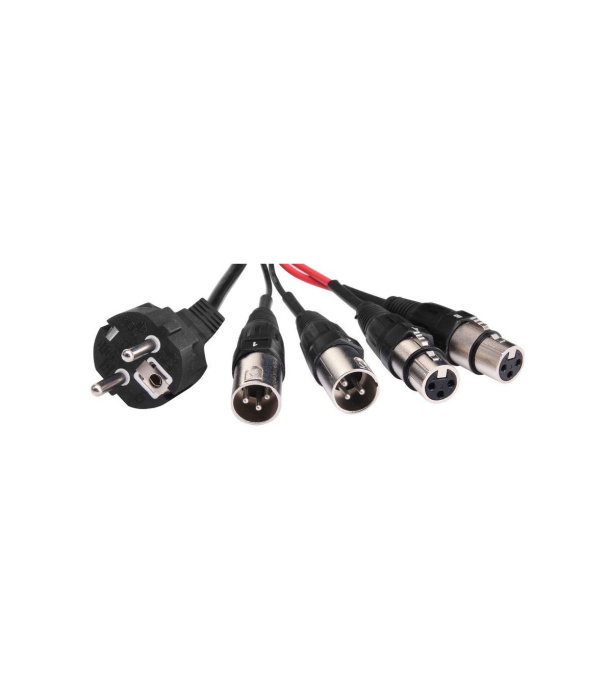 Pronomic Stage Multicore SMC-15 4/2/2 XLR / AC 15m [4]