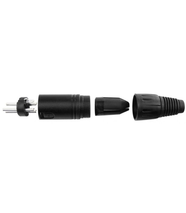 Pronomic XLR Connector Set 20 BK [5]