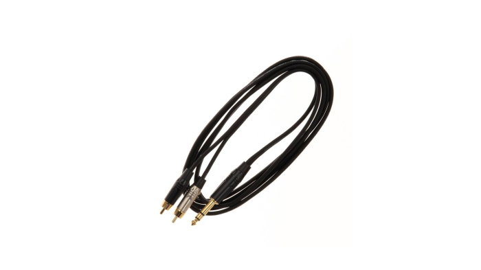 Quik Lok JS2RCA Stereo 6.3 mm Jack-2 RCA 5M [2]