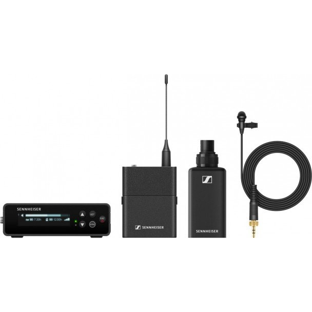 Sennheiser EW-DP ENG SET (R1-6) - sistem wireless cu microfon lavaliera si transmitator shotgun [2]