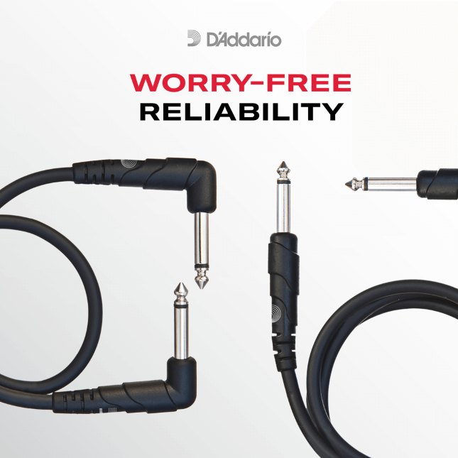 Set 3 patch cable D'Addario PW-CGTP-305 15 cm (6 inch) [8]