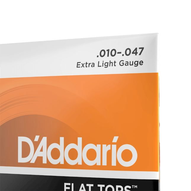 Set corzi D'Addario EFT15 10-47 pentru chitară acustică [4]
