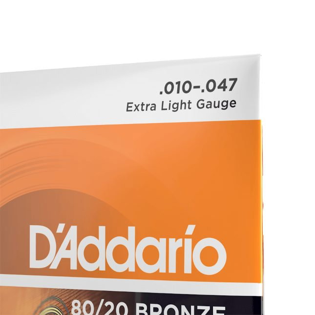 Set corzi D'Addario EJ10 10-47 pentru chitară acustică [4]