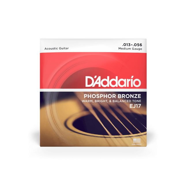 Set corzi D'Addario EJ17 13-56 pentru chitară acustică [2]
