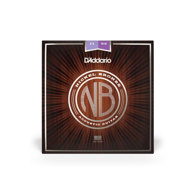 Set corzi D'Addario NB1152 11-52 pentru chitară acustică [2]