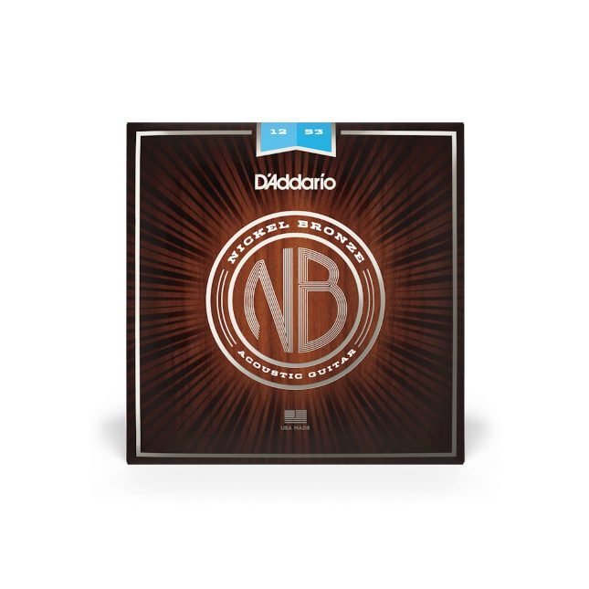 Set corzi D'Addario NB1253 12-53 pentru chitară acustică [2]