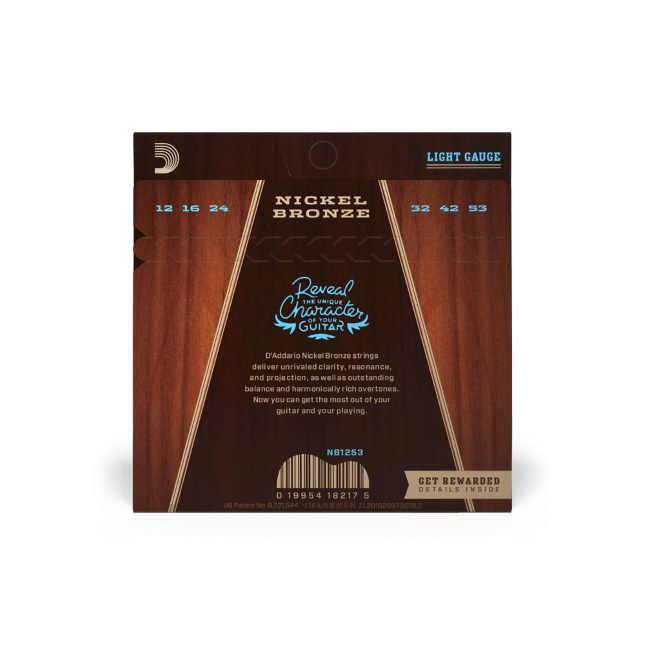 Set corzi D'Addario NB1253 12-53 pentru chitară acustică [3]