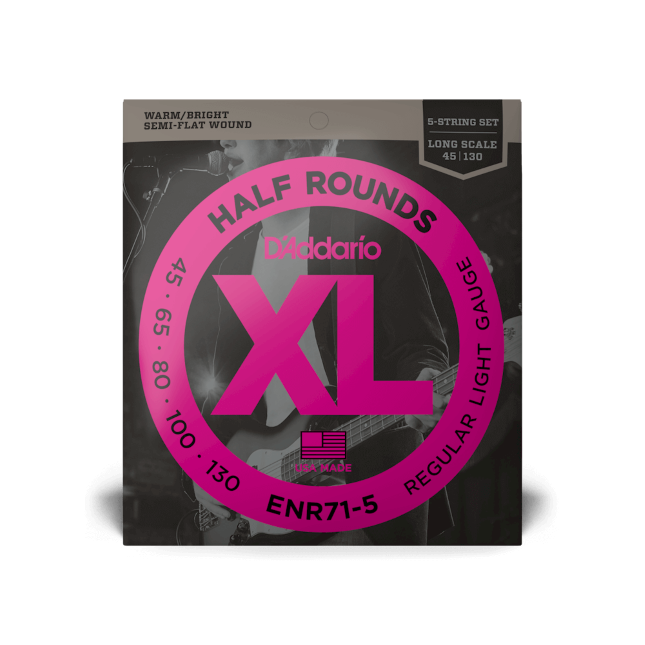 Set corzi bass D'Addario ENR71-5 45-130 [2]