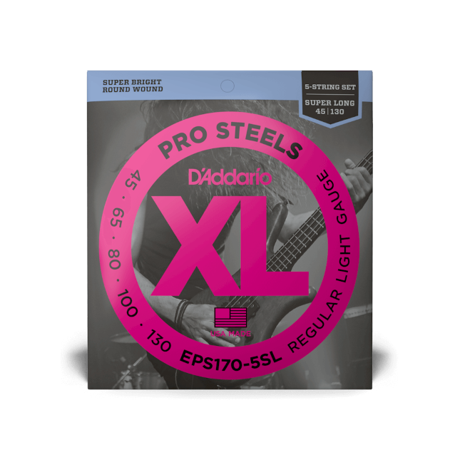Set corzi bass D'Addario EPS170-5SL 45-130 [2]