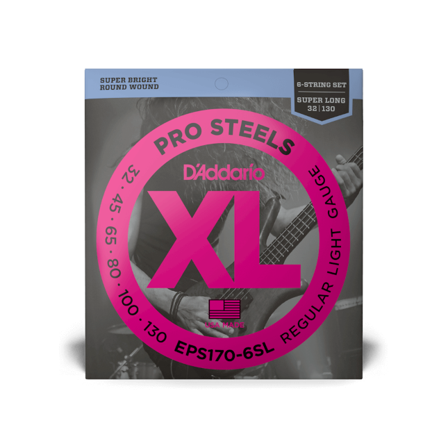 Set corzi bass D'Addario EPS170-6SL 32-130 [2]