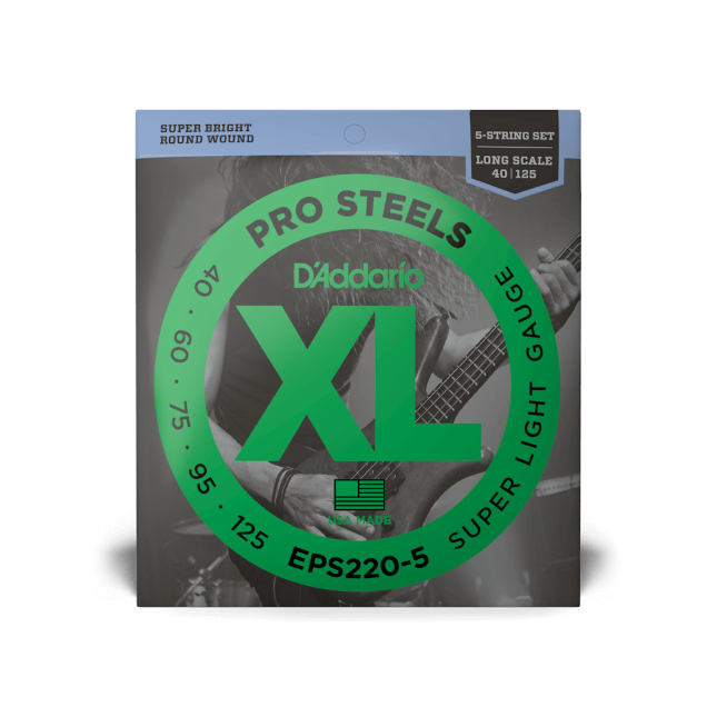 Set corzi bass D'Addario EPS220-5 40-125 [2]
