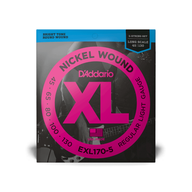 Set corzi bass D'Addario EXL170-5 45-130 [2]