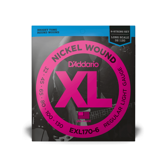 Set corzi bass D'Addario EXL170-6 32-130 [2]