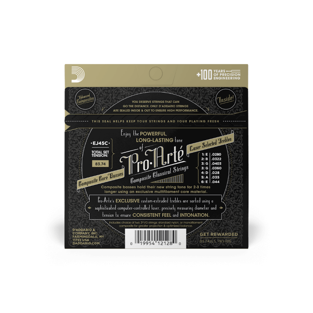Corzi chitară clasică D'Addario EJ45C [5]