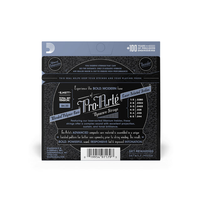 Corzi chitară clasică D'Addario EJ45TT [3]