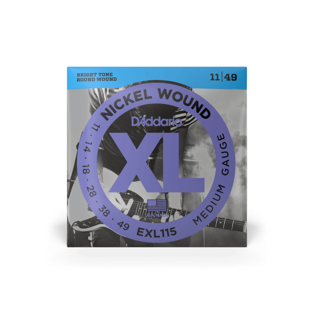 Set corzi D'Addario EXL115-3D 11-49 [2]