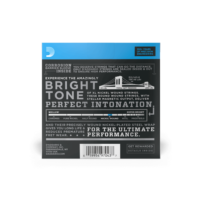 Set corzi D'Addario EXL140-8 10-74 [3]