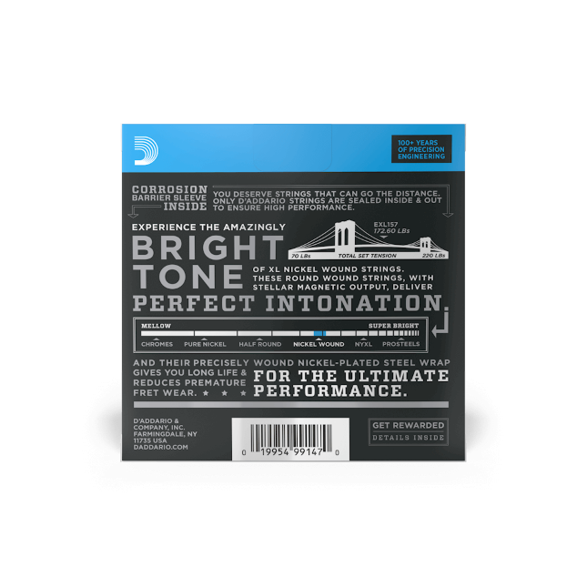Set corzi D'Addario EXL157 14-68 [3]