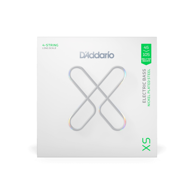 Set corzi Daddario XSB45105 45-105 Regular Light Top/Medium Bottom, Long Scale, XS Nickel Bass Strings [2]