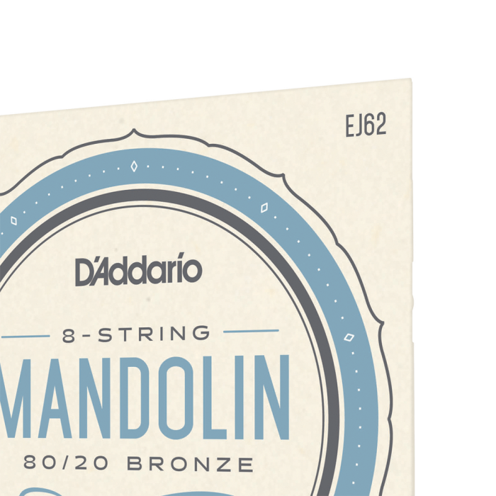 Set corzi mandolină DAddario EJ62 10-34 Light 80/20 Bronze [4]