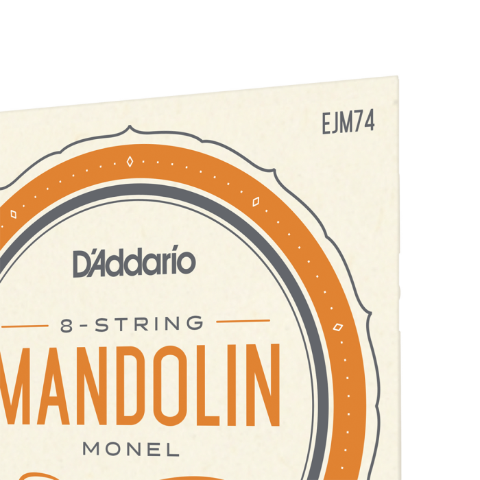 Set corzi mandolină DAddario EJM74 11-40 Medium Monel [4]