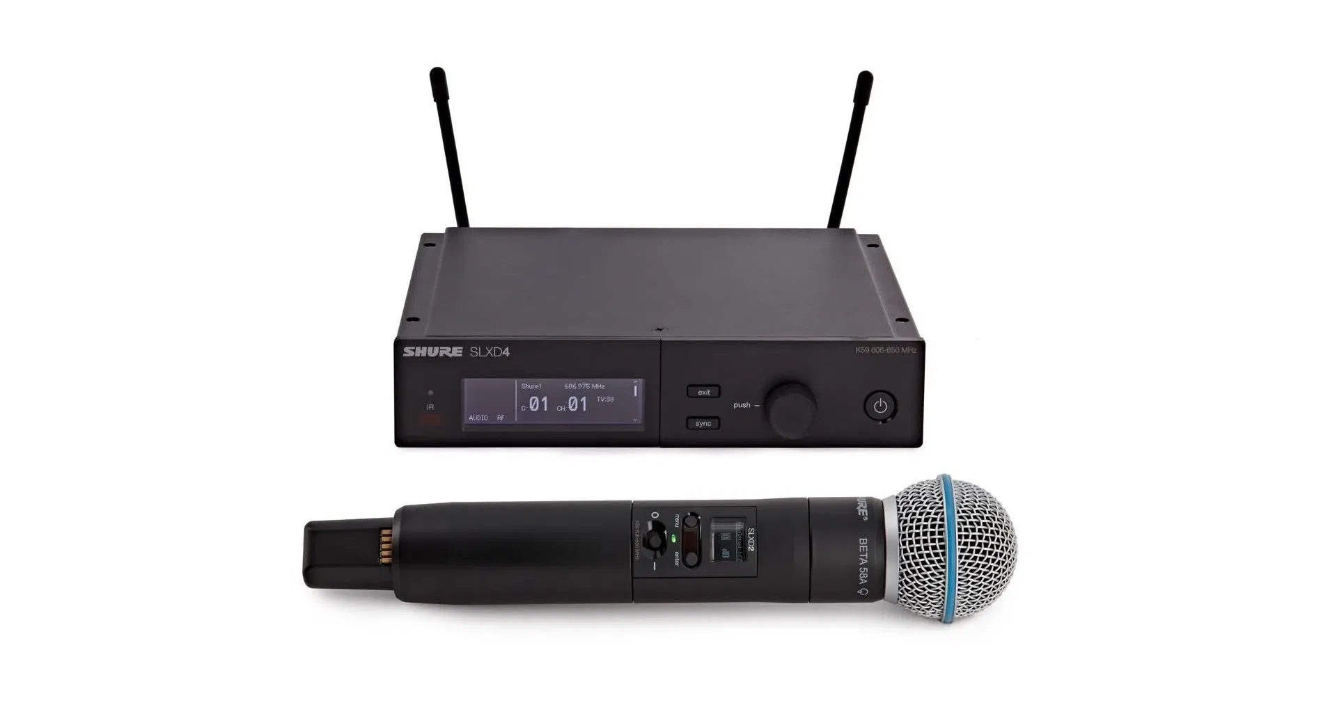 Shure SLXD24/Beta58 [2]