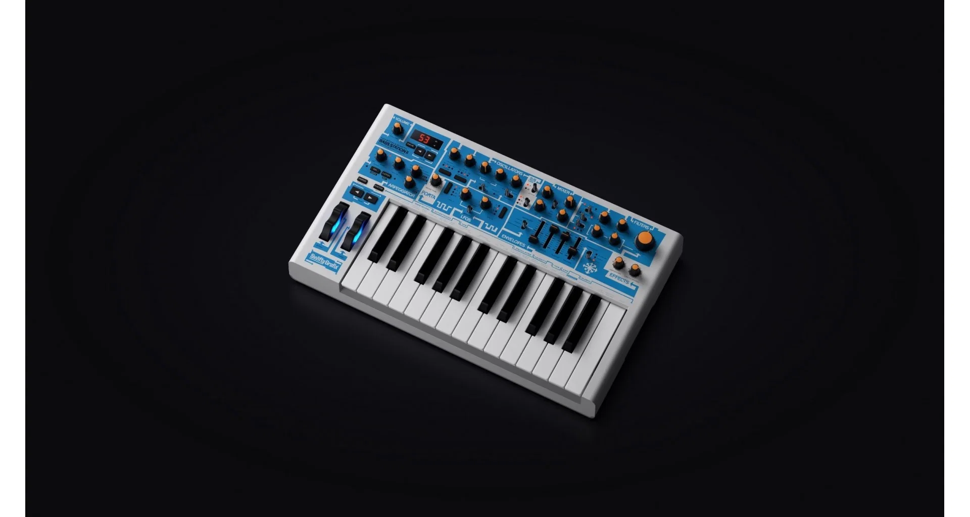 Sintetizator Novation Bass Station II Swifty Edition [11]