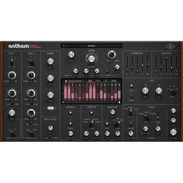 Sintetizator virtual Universal Audio UAD Anthem [2]