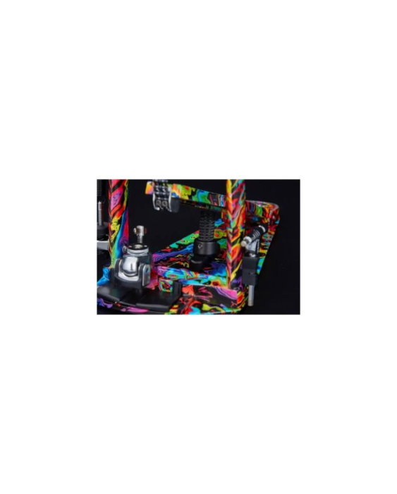Tama HP900RWMPR Iron Cobra Power Glide Psychedelic Rainbow - pedală dubla tobă [2]