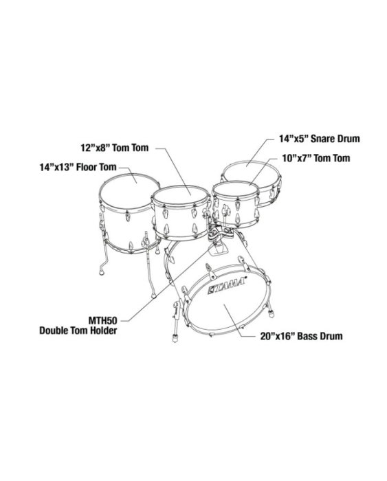 Tama IE50H6W-VWS Imperialstar - set tobe [2]