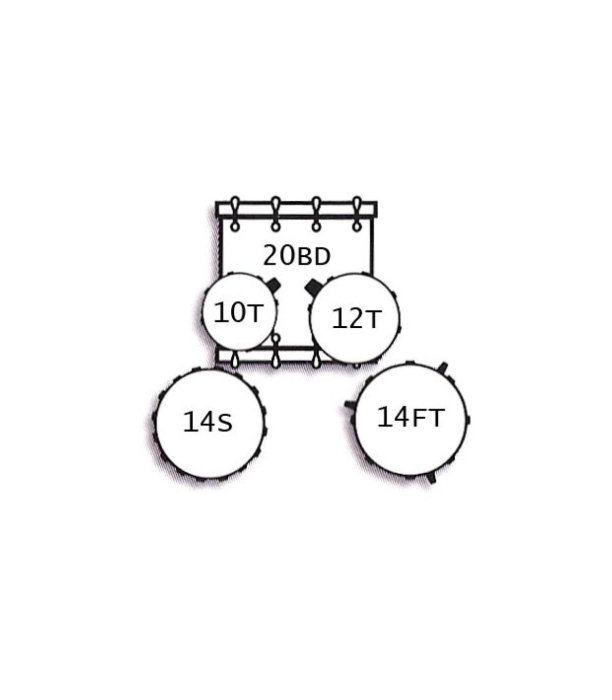 Tamburo T5P20DARK [7]