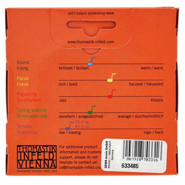 Thomastik AL100 Alphayue Violin 4/4 [2]