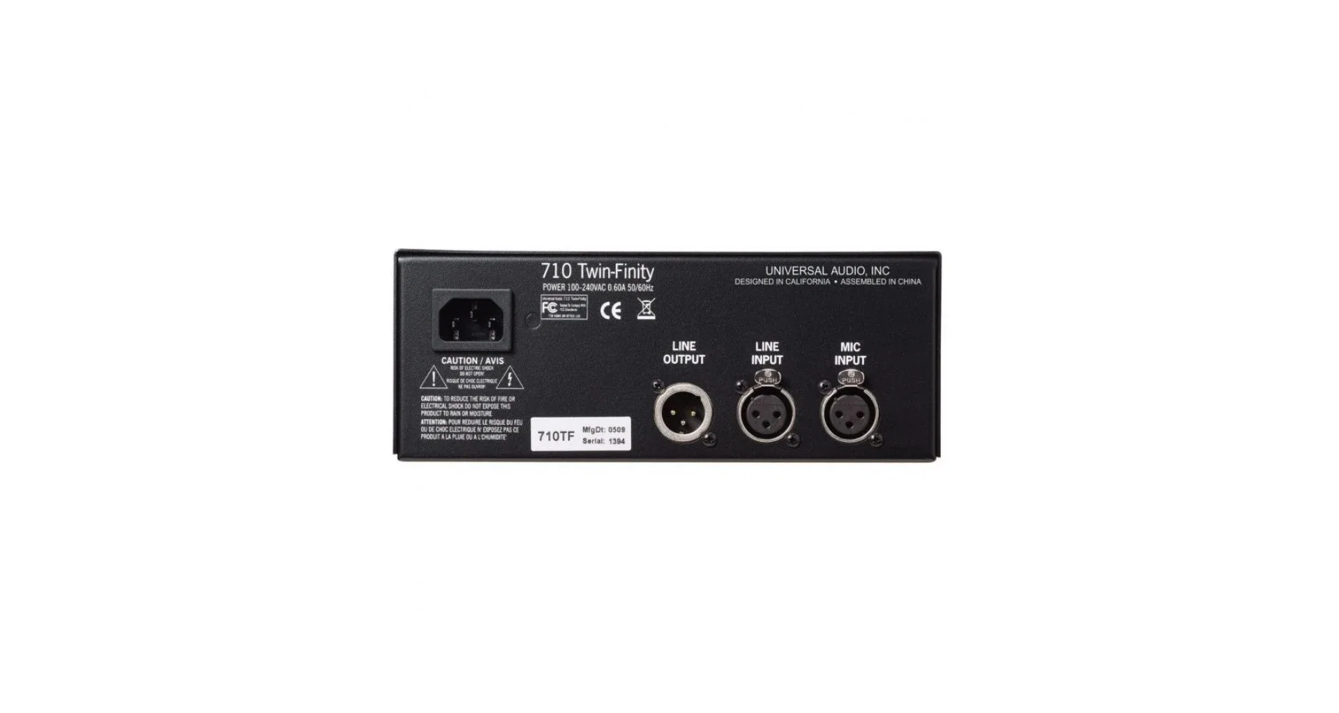 Universal Audio 710 Twin-Finity (RESIGILAT) [2]