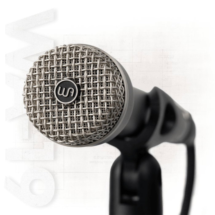 Microfon dinamic Warm Audio WA-19 Nickel de studio [3]