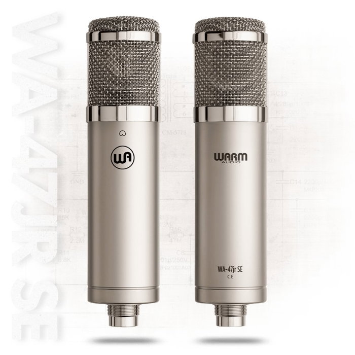 Microfon Warm Audio WA-47jr SE Nickel cu pattern cardioid [2]