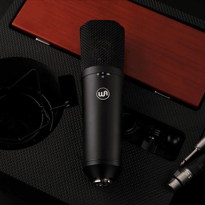 Microfon de studio Warm Audio WA-87 R2B în finisaj negru [4]