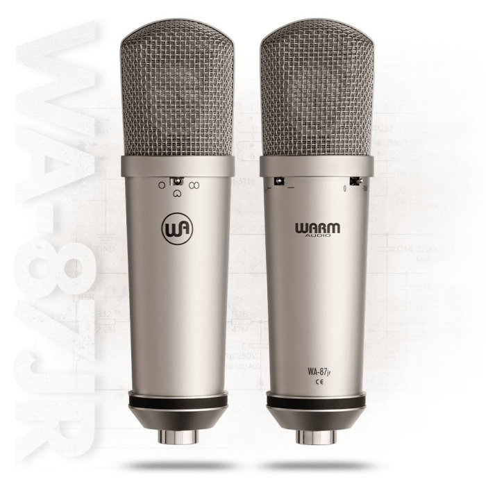 Microfon de studio Warm Audio WA-87jr Nickel [2]