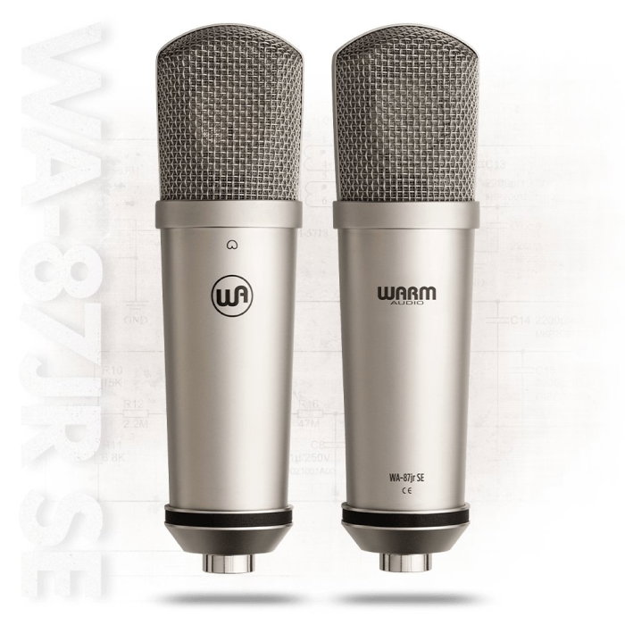 Microfon Warm Audio WA-87jr SE Nickel cu pattern cardioid [2]