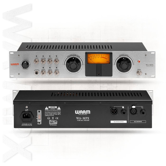 Warm Audio WA-MPX Preamplificator Tub Single Channel [2]
